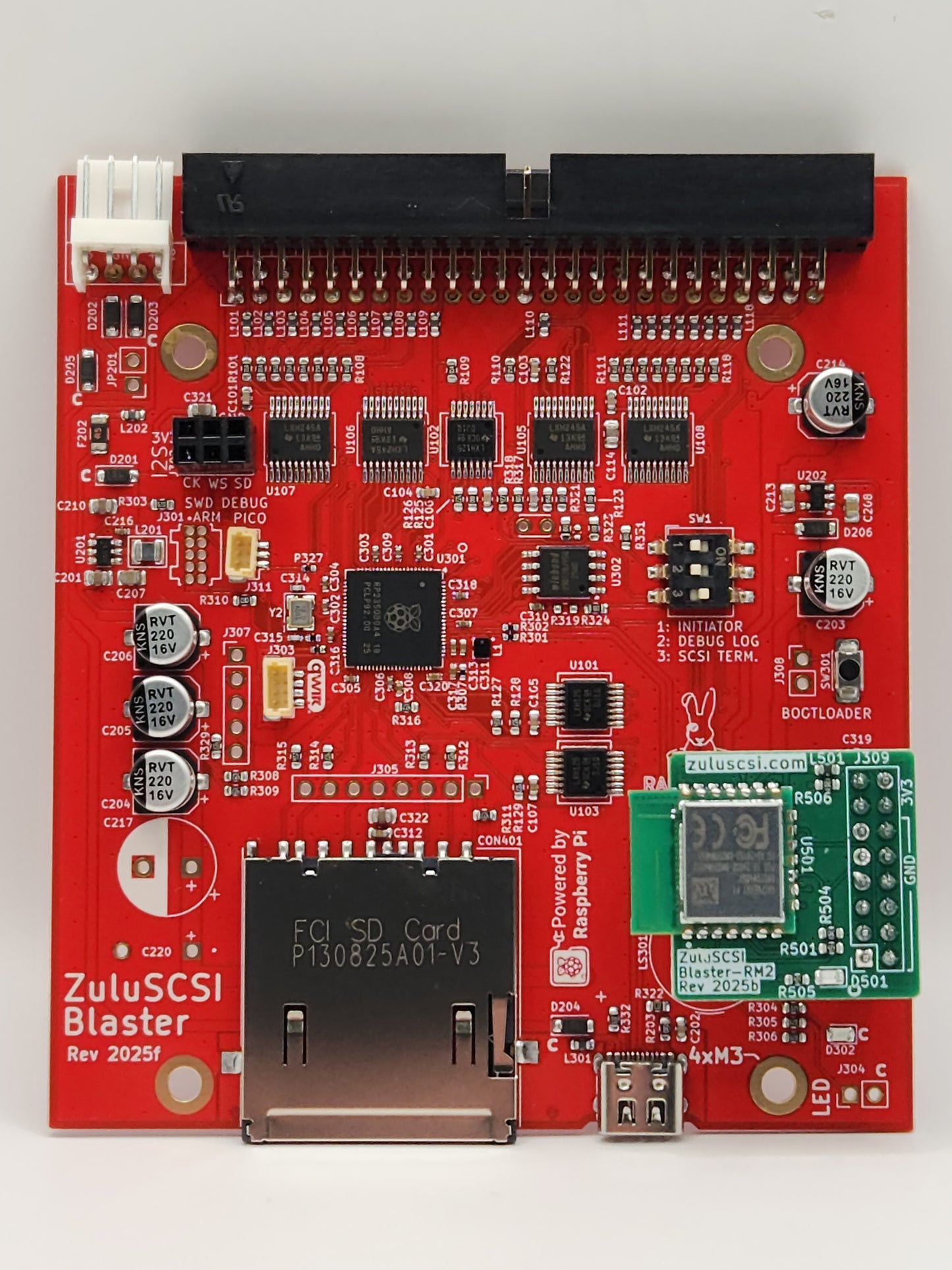 ZuluSCSI Blaster - Ultra SCSI emulator up to 18MB/sec