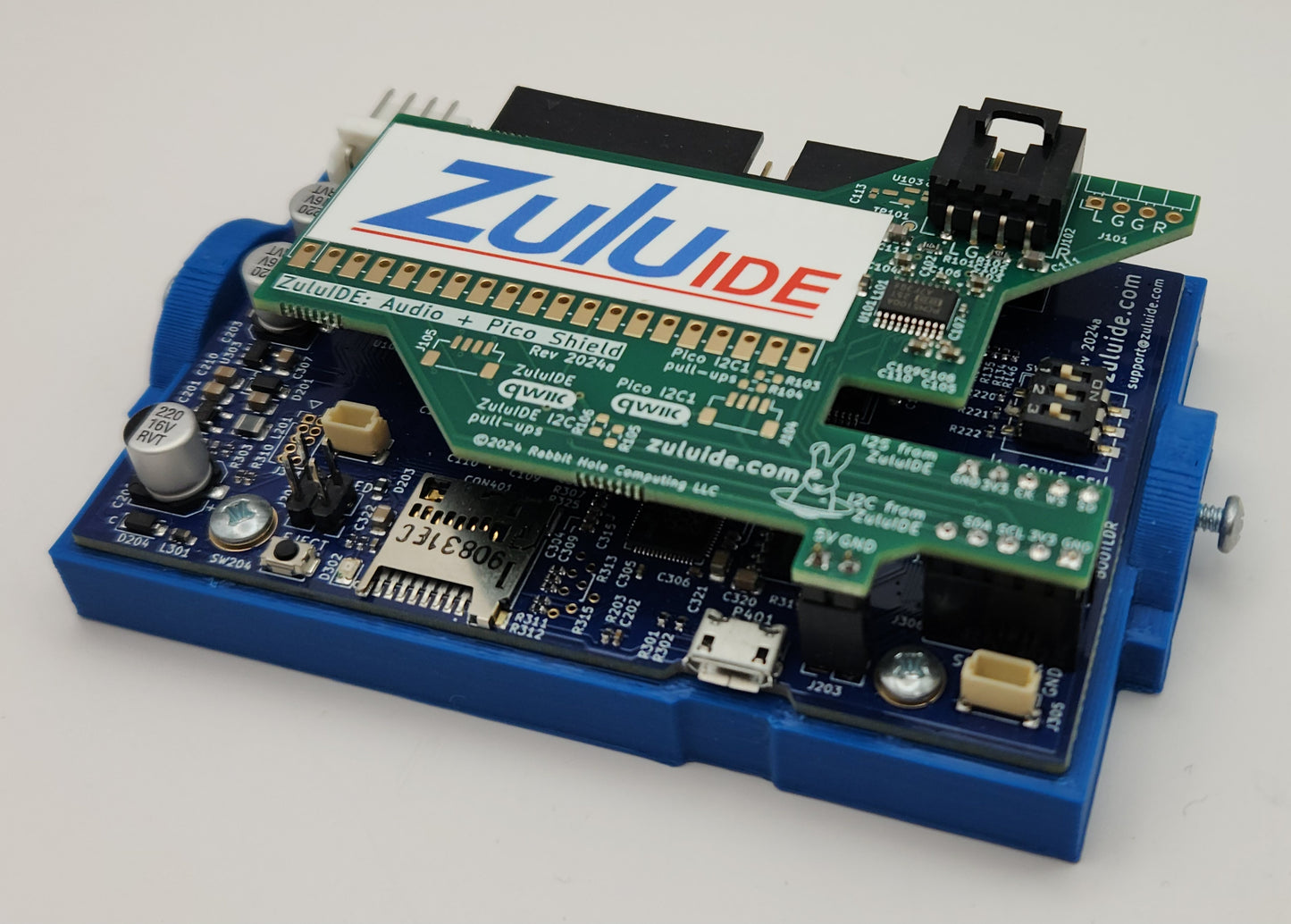 ZuluIDE RP2040 Compact ATAPI CD-ROM/Zip drive ODE