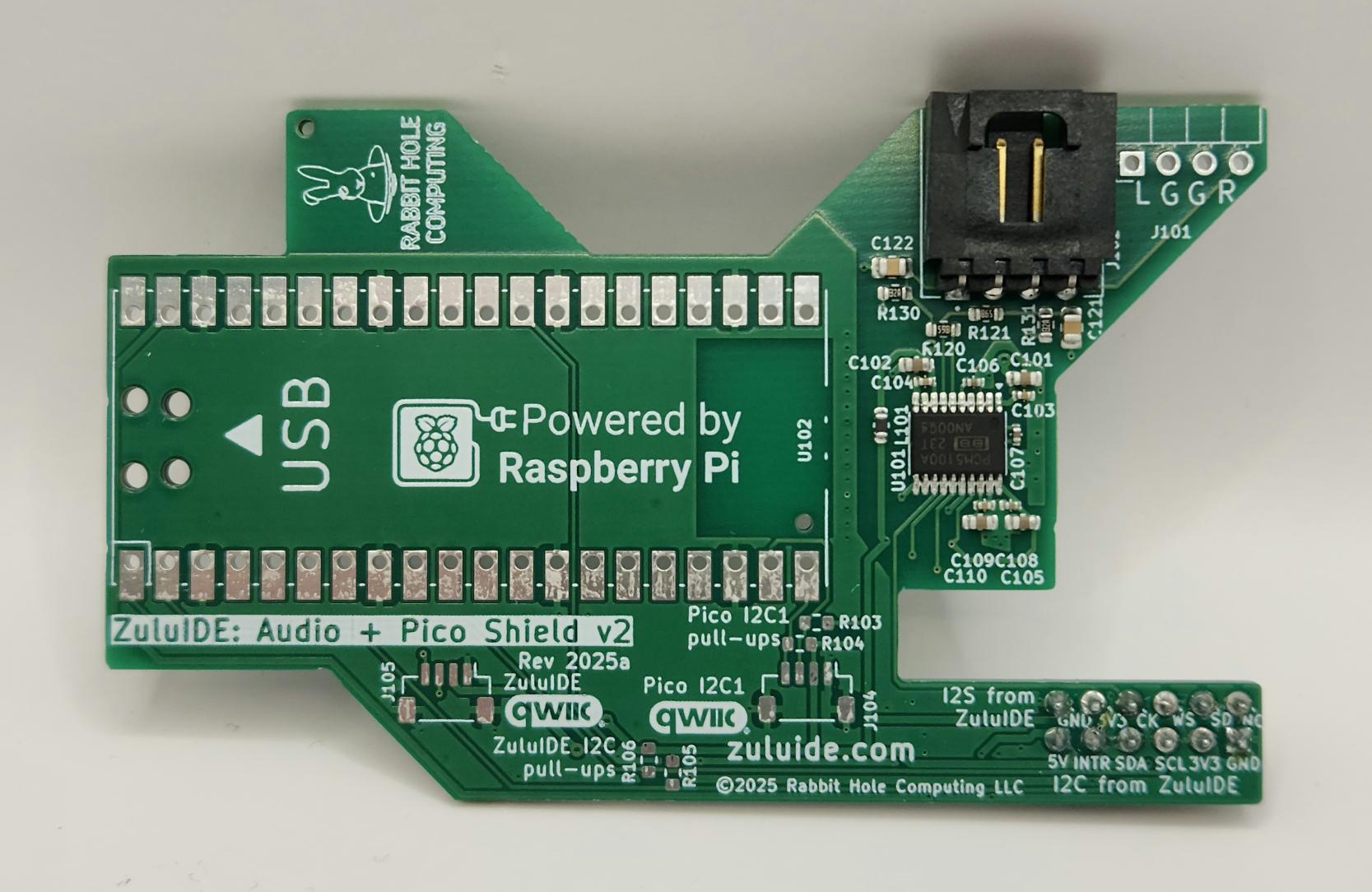 ZuluIDE CD Audio DAC upgrade kit – Rabbit Hole Computing