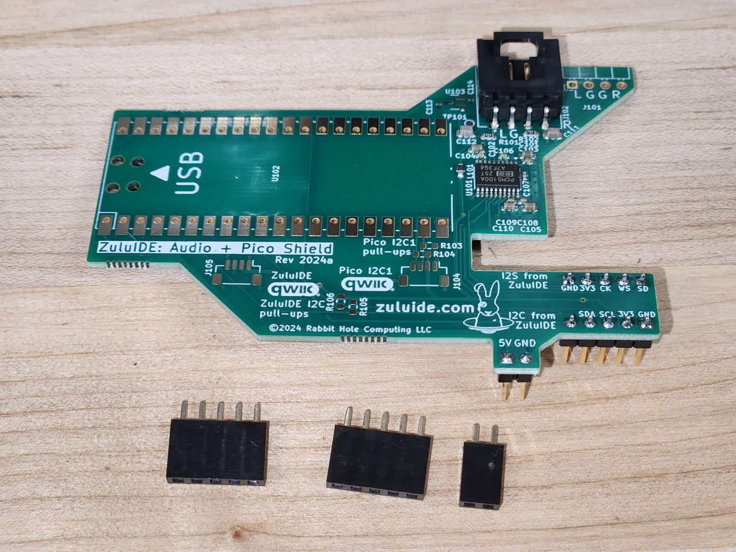ZuluIDE CD Audio DAC upgrade kit for existing ZuluIDE owners