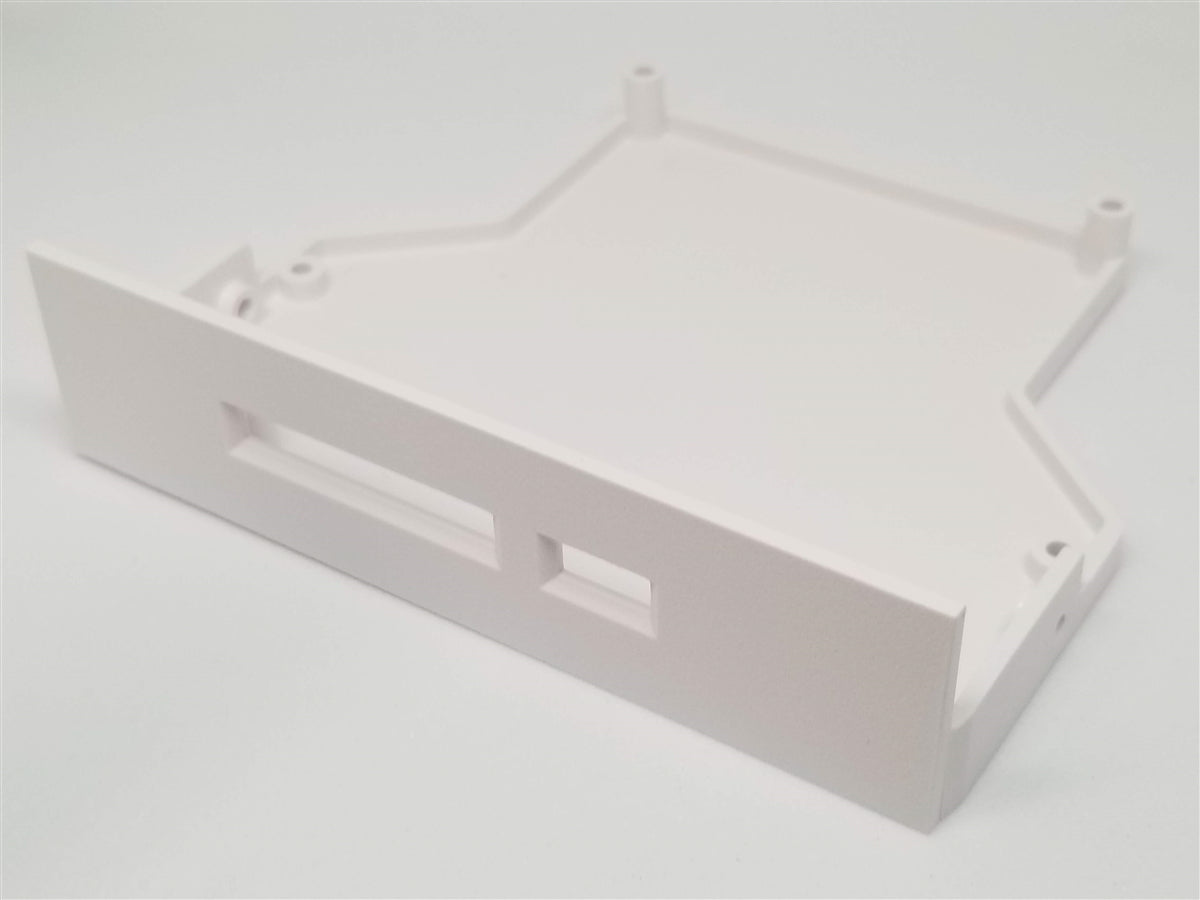 White 3.5" mounting bracket for ZuluSCSI, SCSI2SD V5.1, V5.2 & V6