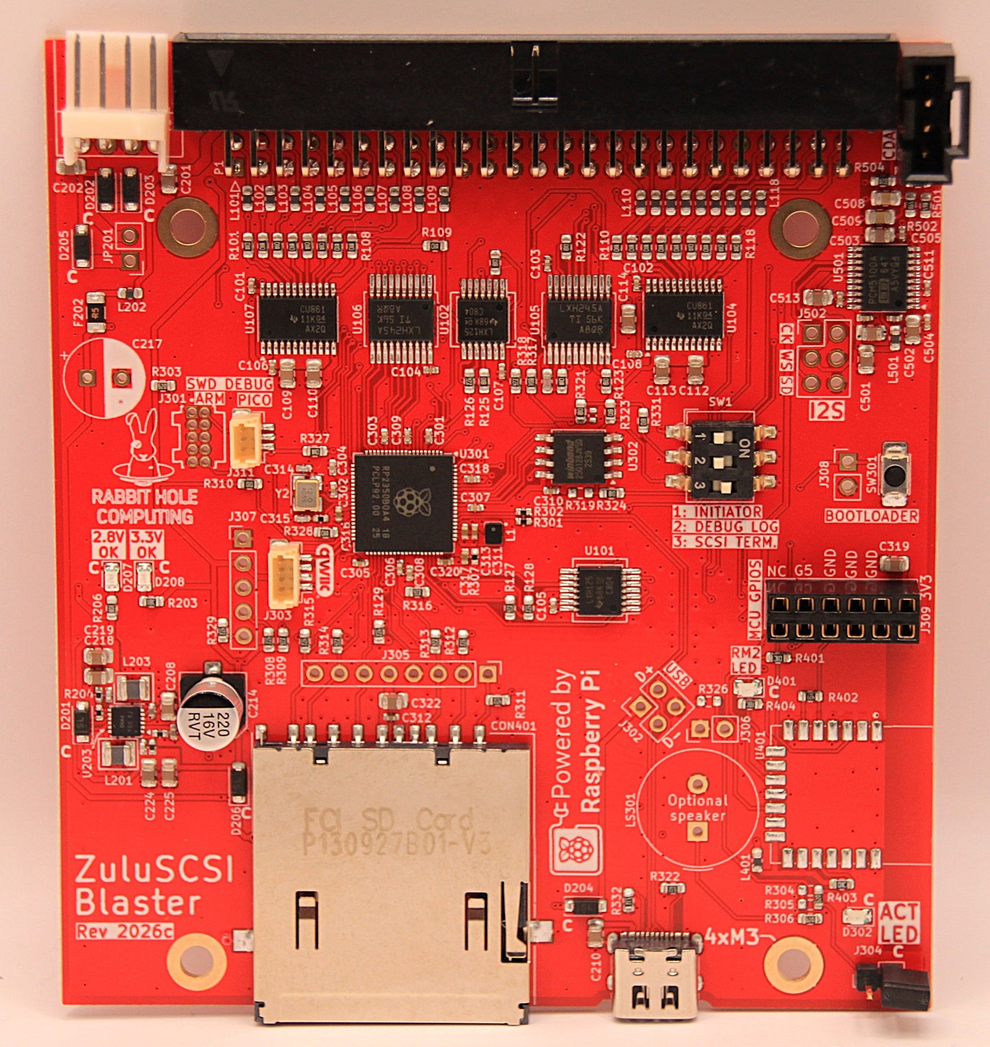 ZuluSCSI Blaster - Ultra SCSI emulator up to 18MB/sec