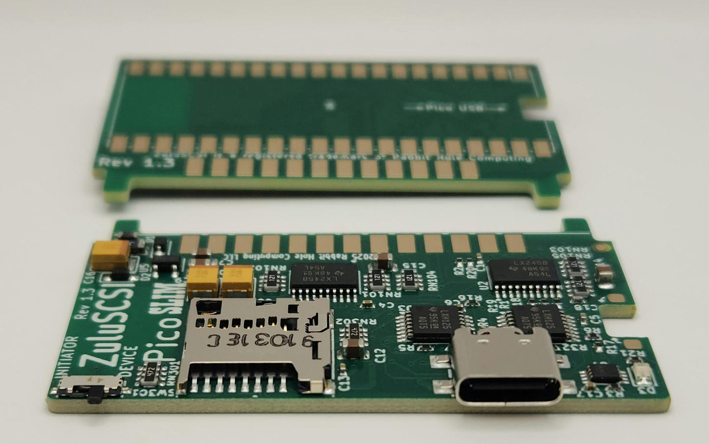 ZuluSCSI Pico Slim (DB25) PCB (Assembly Required)