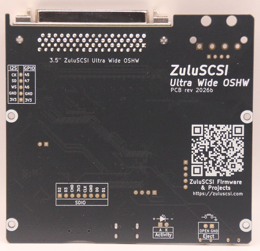 ZuluSCSI Ultra Wide OSHW