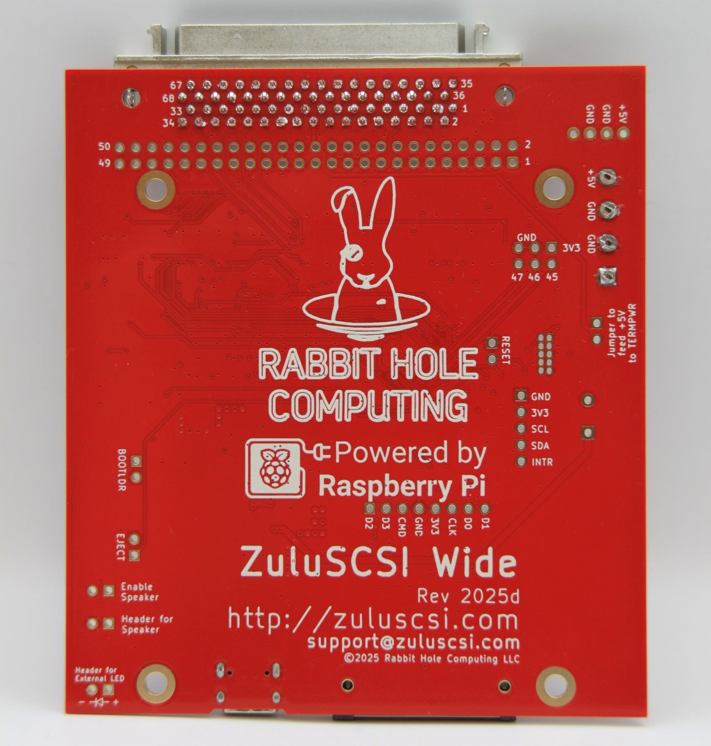 ZuluSCSI Wide - The first Ultra Wide SCSI emulator