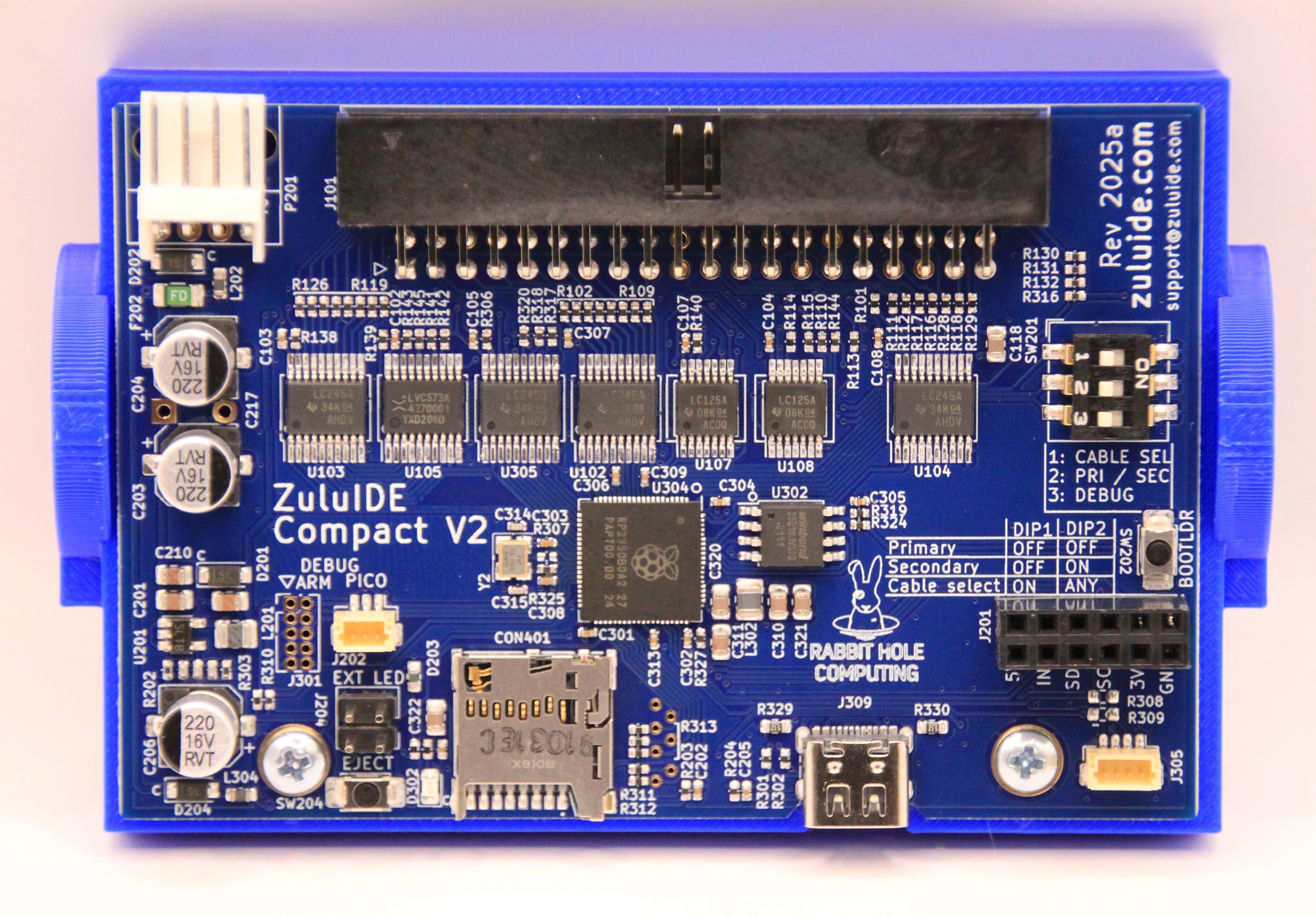 ZuluIDE V2 Compact ATAPI CD-ROM/Zip drive Optical Drive Emulator ...