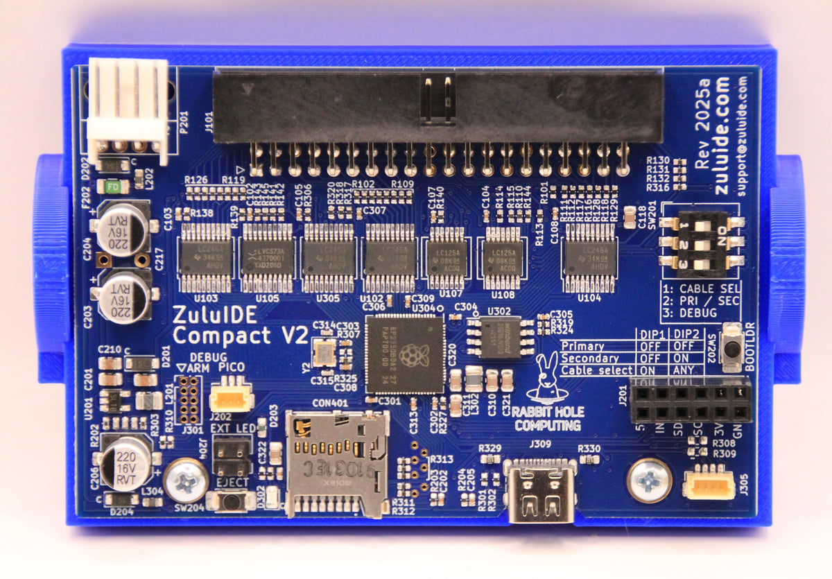 Atapi Interface ZuluIDE V2 Compact ATAPI CD-ROM/Zip drive Optical Drive Emulator ...
