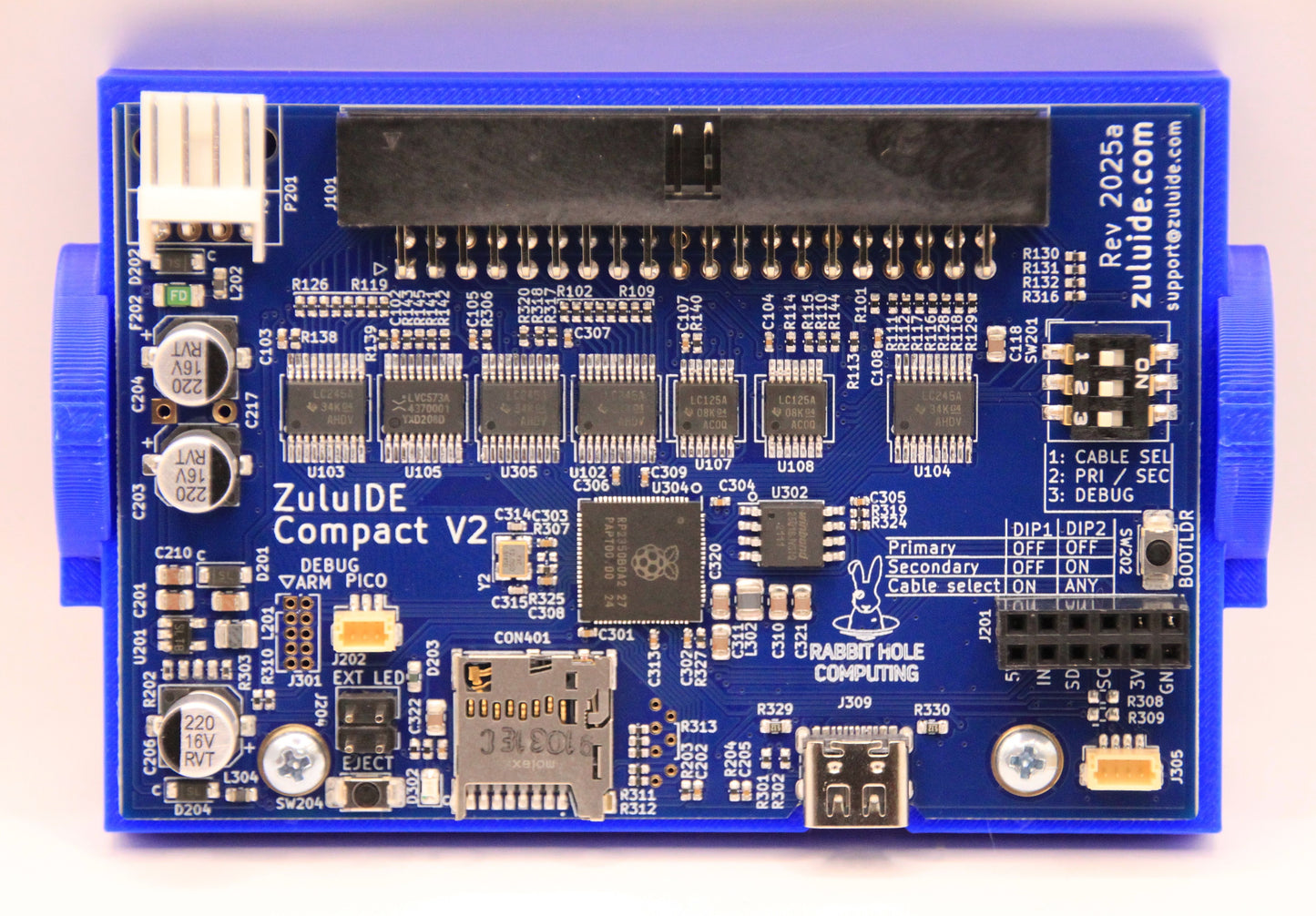 ZuluIDE V2 Compact ATAPI CD-ROM/Zip drive Optical Drive Emulator