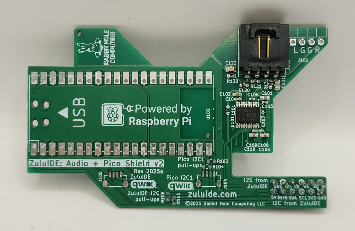 ZuluIDE V2 CD Audio DAC upgrade kit for existing ZuluIDE V2 owners