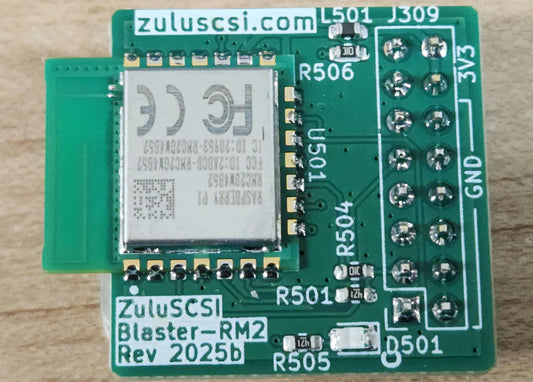 ZuluSCSI Blaster RM2 add-on Wi-Fi module for existing ZuluSCSI Blaster owners