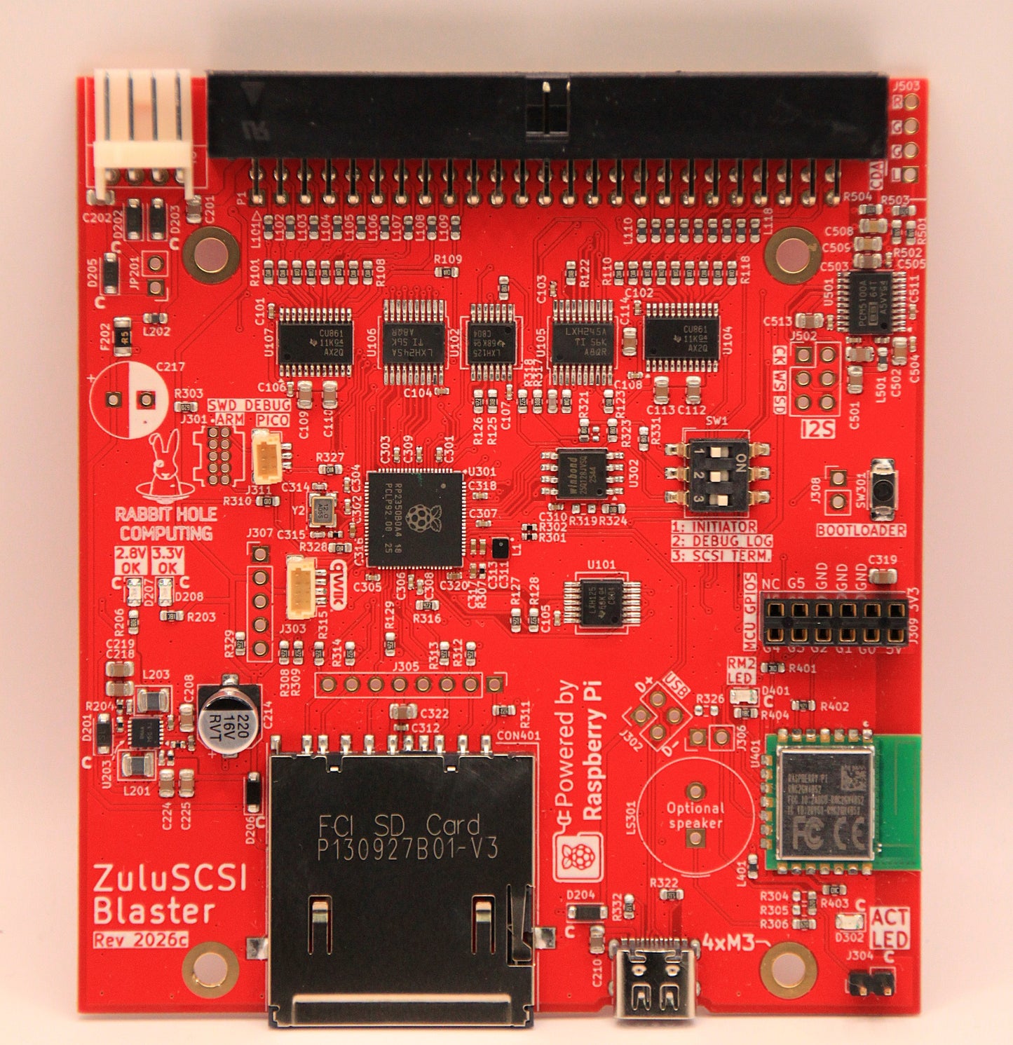 ZuluSCSI Blaster - Ultra SCSI emulator up to 18MB/sec