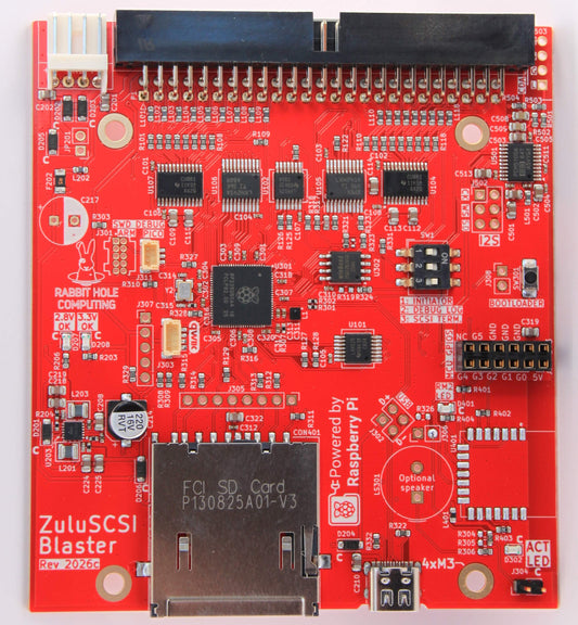 ZuluSCSI Blaster - Ultra SCSI emulator up to 18MB/sec
