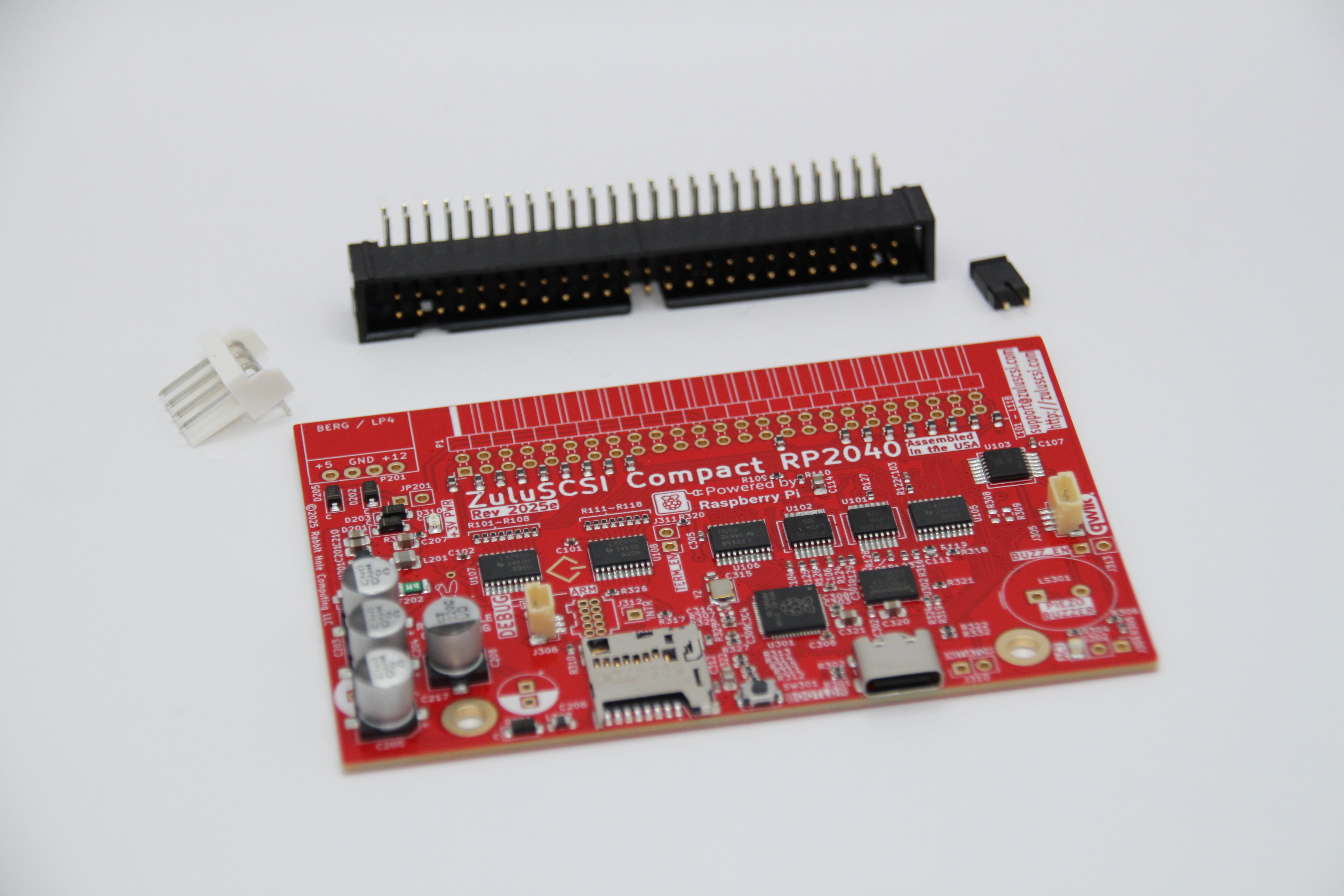 ZuluSCSI Compact RP2040 Homebrew (kit) – Rabbit Hole Computing