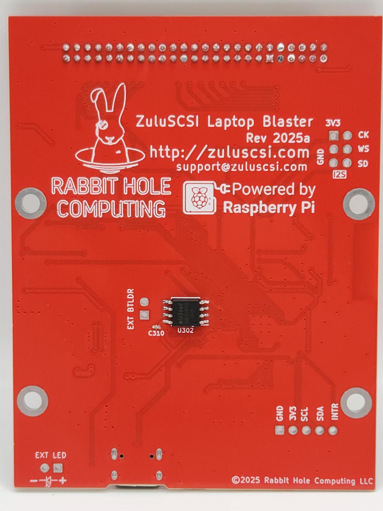 2.5 inch ZuluSCSI Laptop Blaster – Rabbit Hole Computing