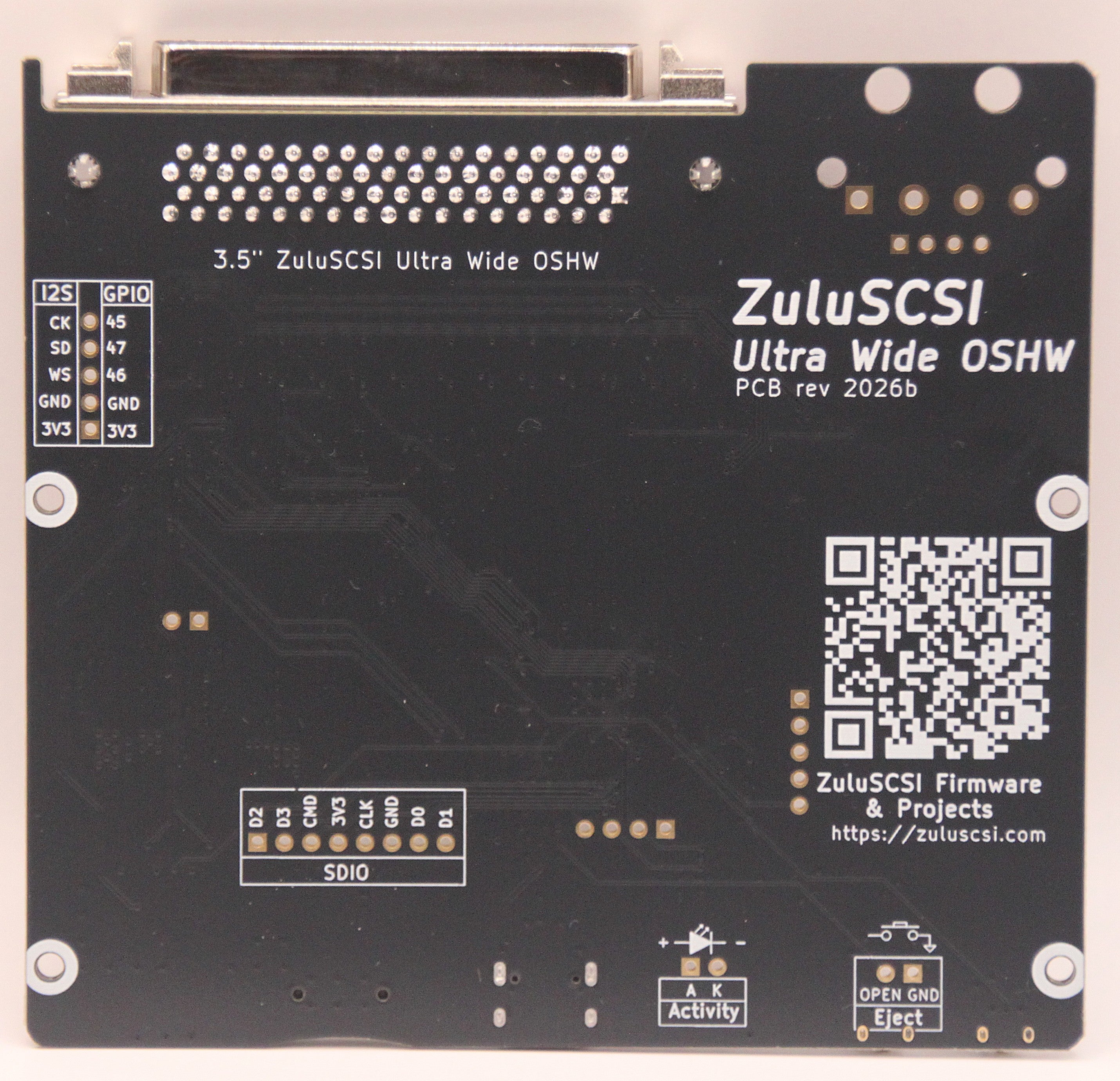 ZuluSCSI Ultra Wide OSHW – Rabbit Hole Computing