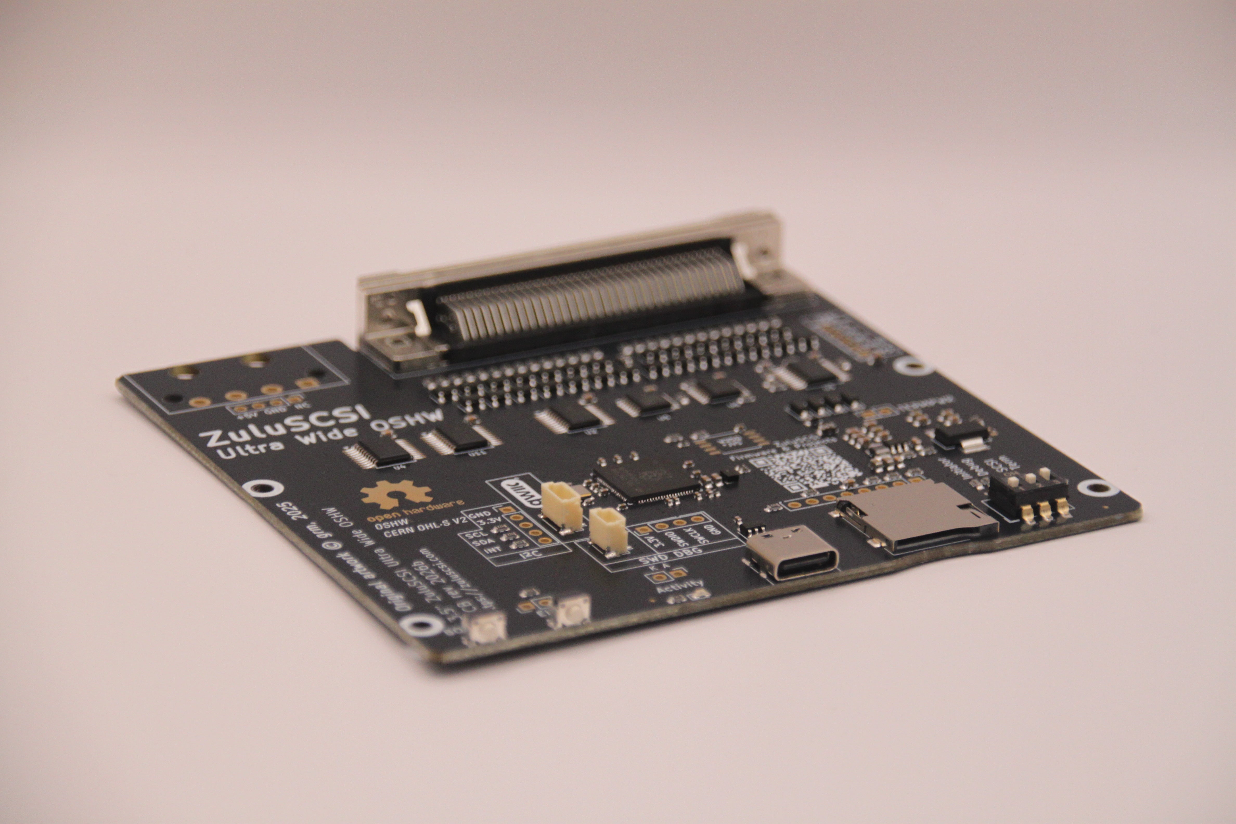 ZuluSCSI Ultra Wide OSHW – Rabbit Hole Computing