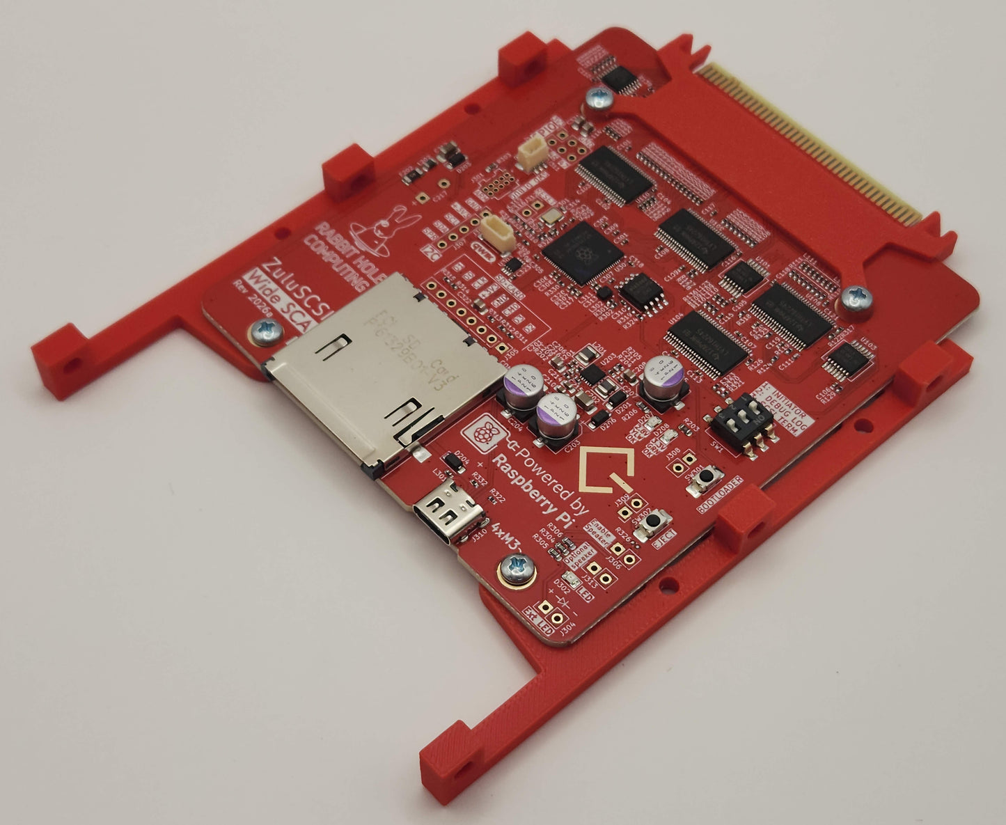 ZuluSCSI Wide SCA - 16-bit UW SCSI emulator - Rev 2026a