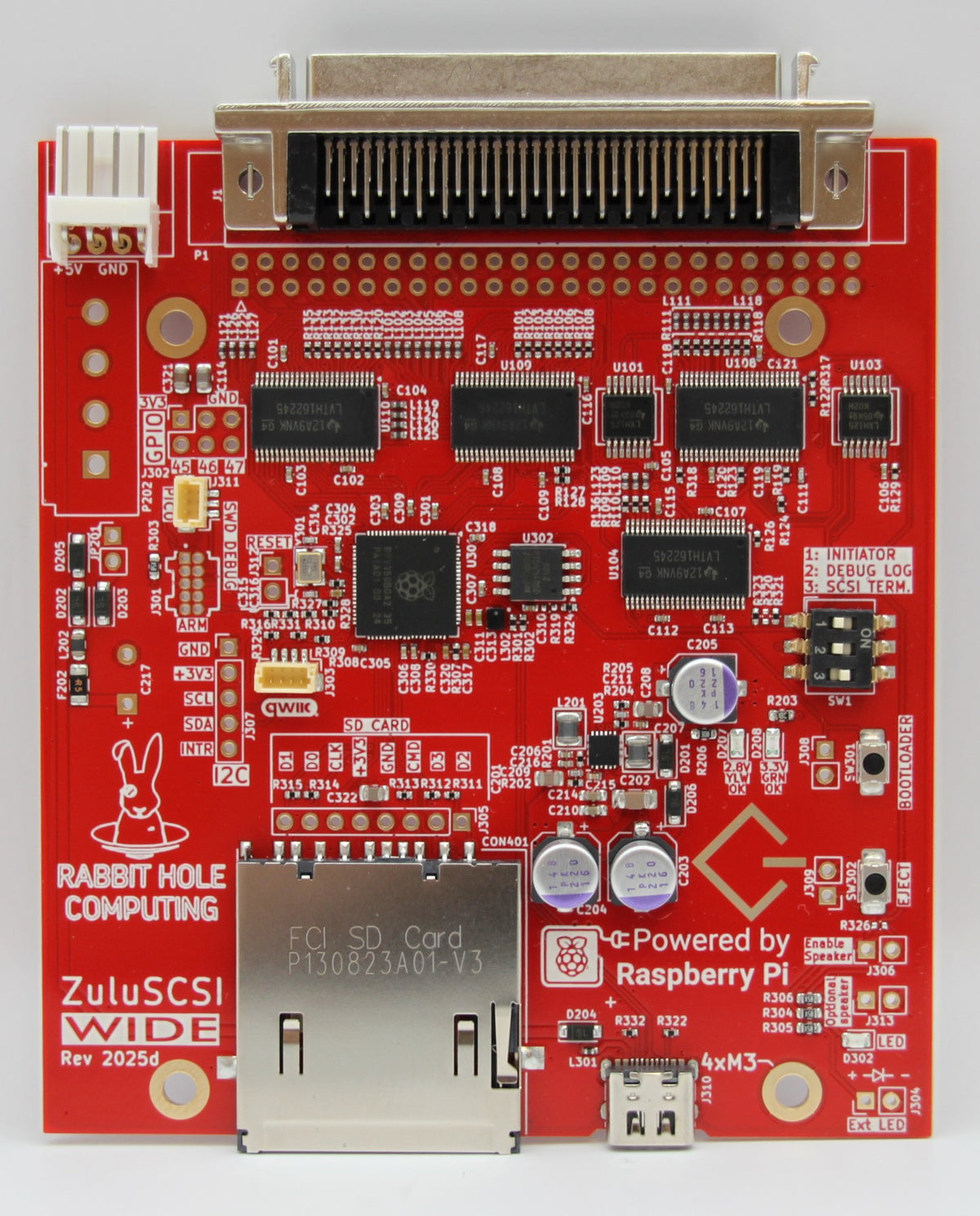 ZuluSCSI Wide - 33MB/sec. read, 15MB/sec. write – Rabbit Hole Computing
